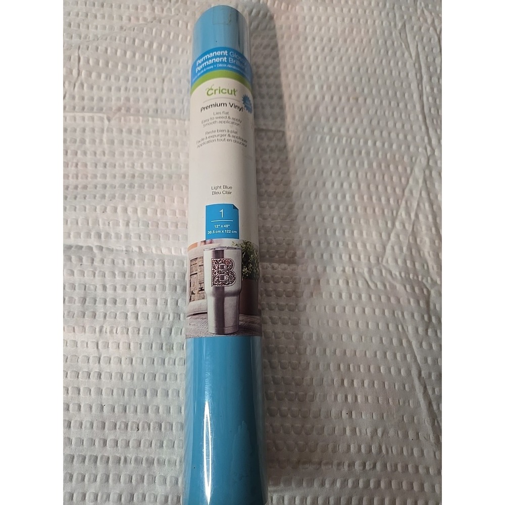 Cricut Premium Vinyl Light Blue‎